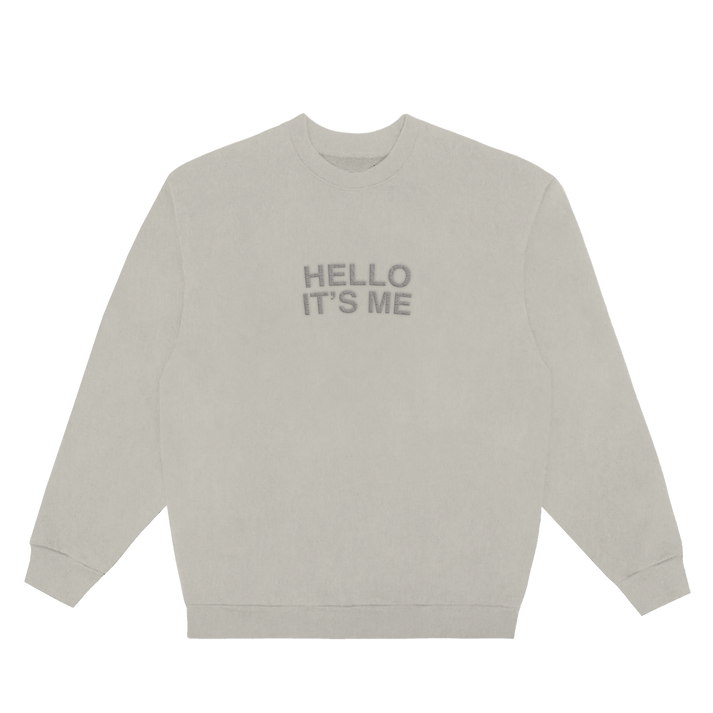 Hello Is Me Adele - Hello it's me Crewneck
