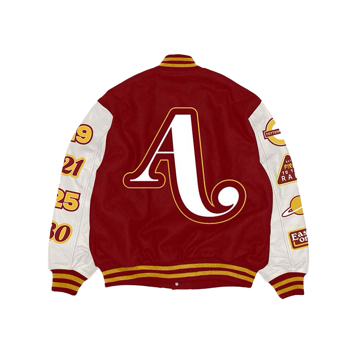 Red Letterman Jacket